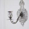 Regence | Galerie Pellat de Villedon Paire D'Appliques En Argent A Un Bras De Lumiere