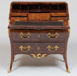 Regence | French Accents Commode Scribanne D'Epoque Regence