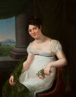 Empire | Galerie Magdeleine Jenny Desoras (1776 1858) - Portrait De Marie-Charlotte Georgette Nizon De Saint-Georges