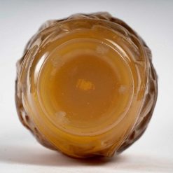 Art Nouveau | BG Arts 1921 Rene Lalique - Vase Ronces Butterscotch