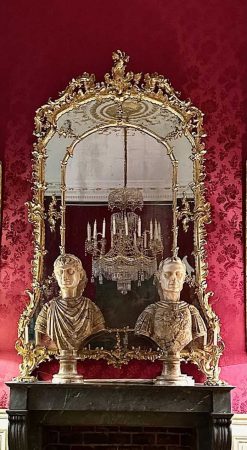 Miroirs, Trumeaux | Galerie Sylvain Levy Alban Grand Miroir Italien Rococo A Parecloses Vers 1750