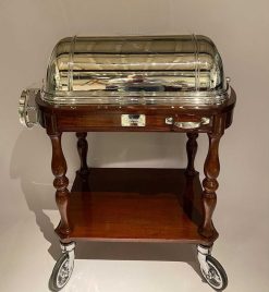 Xxe Siecle | Robin Kowalski Antiques Chariot A Cecouper Par Christofle Paris