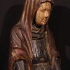 Xvie Siecle Et Avant | Chatelan Antiquités Sainte Femme En Buste En Chene Polychrome, Allemagne Ou Pays Bas