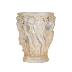 Art Deco | BG Arts Lalique France D'Apres Rene Lalique - Vase Bacchantes