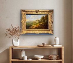 Nouveautes | Arte Fact Fine Art Peintre Flamand Du Xviie Siecle - Vaste Paysage Avec Une Ville Fortifiee