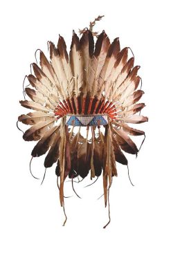 Collections | Finch and Co Coiffe De Guerre En Plumes D'Aigle Des Sioux Lakota Des Plaines D'Amerique Du Nord.