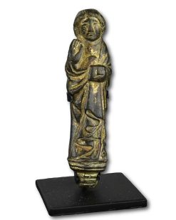 Art Sacre, Objets Religieux | Matthew Holder Figure En Bronze De Saint Jean L'Evangeliste, Xve Siecle