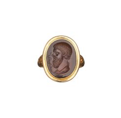 Bijouterie, Joaillerie | Emmanuel Soubielle Works of Art Bague Avec Intaille, Hippocrate