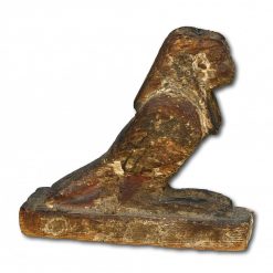 Archeologie | Matthew Holder Oiseau Ba En Bois Et Gesso, Egypte Antique Vers 304-30 Av. Jc, Periode Ptolemaique