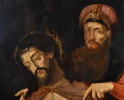 Louis Xiii | Antichità Castelbarco Ecce Homo Avec Ponce Pilate, Ecole Flamande Du 16E Siecle