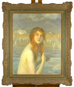 Art Nouveau | Art Revival Nymphe Au Bain - Paul Emile Chabas (1869-1937).