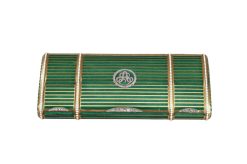 Art Deco | Ouaiss Antiquités Boite En Or, Email Vert Et Diamants, Debut Du Xxe Siecle