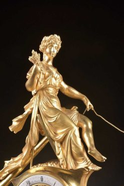 Louis Xvi | Mora Antiques Le Char De Ceres Pendule De Cheminee Louis Xvi