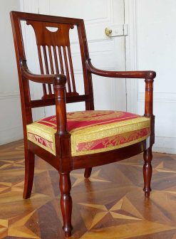 Sieges | GSLR Antiques Fauteuil Empire Par Jean-Pierre Louis Pour Saint Cloud