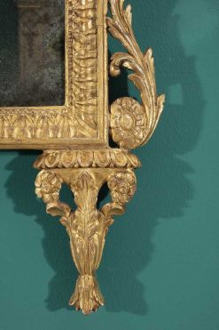 Miroirs, Trumeaux | Galerie Francesco De Rosa Miroir Louis Xvi En Bois Dore Sculpte