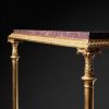 Restauration | Galerie Lamy Chabolle Table En Porphyre Et Bronze Dore