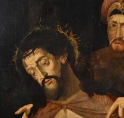 Louis Xiii | Antichità Castelbarco Ecce Homo Avec Ponce Pilate, Ecole Flamande Du 16E Siecle