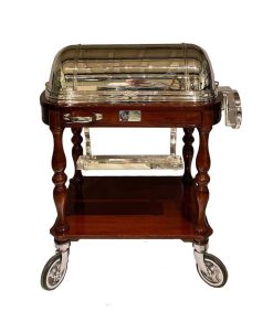 Xxe Siecle | Robin Kowalski Antiques Chariot A Cecouper Par Christofle Paris