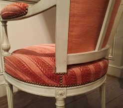 Directoire | Galerie Delvaille Paire De Fauteuils En Cabriolets De La Fin Du Xviiie Siecle