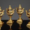 Objet De Decoration | Kollenburg Antiquairs Quatre Vases En Marbre Montes D'Epoque Louis Xvi, Circa 1775