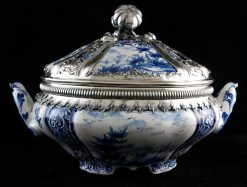 Louis Xv | Baptiste Jamez Delft, C.1759 - Terrine D'Epoque Louis Xv Montee D'Argent Massif (Paulus Van Der Burch)