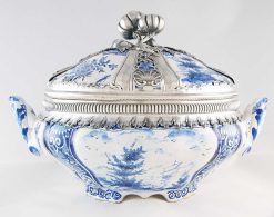 Louis Xv | Baptiste Jamez Delft, C.1759 - Terrine D'Epoque Louis Xv Montee D'Argent Massif (Paulus Van Der Burch)