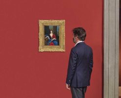 Nouveautes | Galerie Thierry Matranga Portrait D'Une Elegante Dans Un Palais Ecole Francaise Du 17E Siecle, Entourage De Francois De Troy