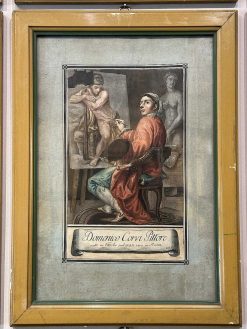 Gravures Anciennes | Blue Antique - Enzo Gironi Lasinio Carlo (1759-1838) - Ensemble De 45 Gravures Polychrome, Fin Xviiie Siecle