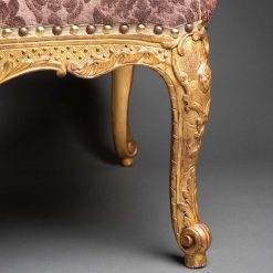 Regence | Laurent Chalvignac Paire De Larges Fauteuils Epoque Regence Xviiie Siecle