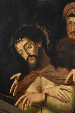 Louis Xiii | Antichità Castelbarco Ecce Homo Avec Ponce Pilate, Ecole Flamande Du 16E Siecle