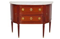 Louis Xvi | Antiquités Saint Jean Commode Epoque Louis Xvi Estampillee Roussel