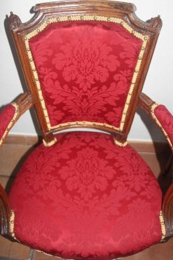 Louis Xvi | Didascalies Paire De Fauteuils A Chapeau De Gendarme, Epoque Louis Xvi