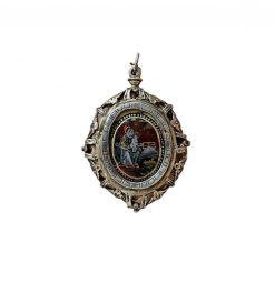 Bijouterie, Joaillerie | Steven Bouchaert Pendentif Renaissance En Argent Dore. Fin Xvie Siecle