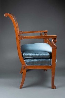 Directoire | Franck Baptiste Paris Paire De Fauteuils Par Jacob Freres, Paris Vers 1800