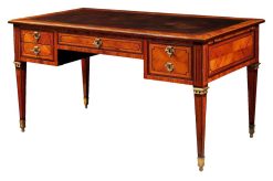 Louis Xvi | Galerie Delvaille Bureau A Caisson D'Epoque Louis Xvi