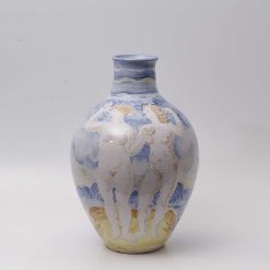 Annees 50-60 | Galerie Latham Enlevement D'Europe Grand Vase En Faience De Pierre Roulot