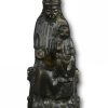 Art Sacre, Objets Religieux | Matthew Holder Figure En Bronze De La Vierge A L'Enfant Assise,14E Siecle