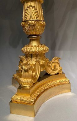 Restauration | Robin Kowalski Antiques Garniture De Cheminee D'Epoque Charles X