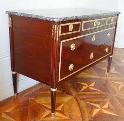 Louis Xvi | GSLR Antiques Commode Louis Xvi En Acajou