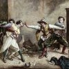 Louis-Philippe | Michel Lardanchet Antiquités Querelle De Mousquetaires, D'Apres Jean Louis Meissonier