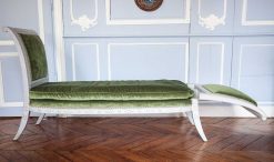 Directoire | Galerie Pellat de Villedon Banquette Formant Lit De Repos Laquee