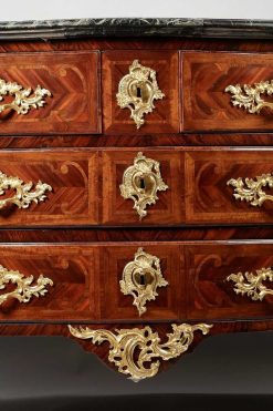 Louis Xv | Costermans Antiquités Commode Louis Xv Estampillee De Pierre Migeon (1701-1758)