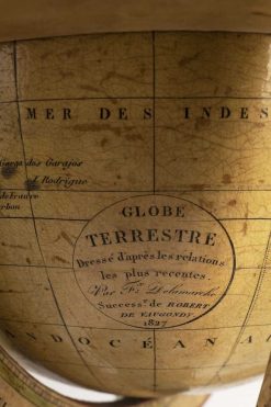 Collections | Allemandi Fine Art Globe Terrestre De Table, Felix Delamarche Paris 1827