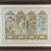 Gravures Anciennes | Galerie Tourbillon Les Saisons - Alphonse Mucha (1860-1939)