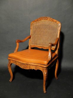 Louis Xv | Antiquités Olivier Alberteau Paire De Fauteuils Cannes Estampilles Drouilly