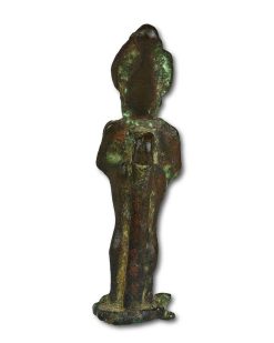 Archeologie | Matthew Holder Figure Votive En Bronze D'Osiris, Egypte Periode Tardive (Vers 713-332 Av. J.-C.)