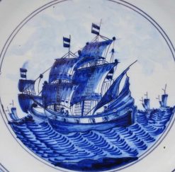 Ceramiques, Porcelaines | Anne Besnard Assiettes En Delft, Fin Xviie Siecle