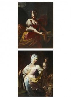 Nouveautes | Stéphane Renard Fine Art Judith Et Salome Une Paire De Tableaux De Francesco Conti (1682 1760)