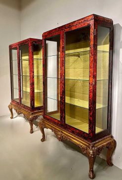 Nouveautes | Robin Kowalski Antiques Paire De Vitrines En Ecaille De Tortue, - Maison Franck