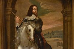 Louis Xiv | Antichità Castelbarco Charles Ier Roi D'Angleterre, Ecole Flamanede Du 17E Siecle